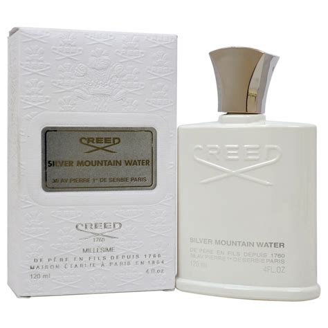 creed silver mountain water 120ml.